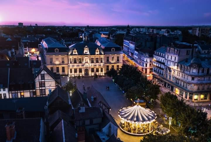 Vue sur Troyes